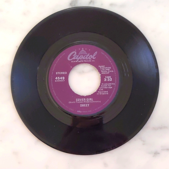 Vintage 1978 SWEET: Love is Like Oxygen and Cover Girl. - Picture 2 of 2